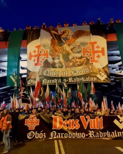 Manifestazione nazionalista a Varsavia per la festa dell'indipendenza (11.11.2017)