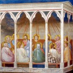 Giotto, Pentecoste. Scena ad affresco (1304-1306) nella Cappella degli Scrovegni, Padova.